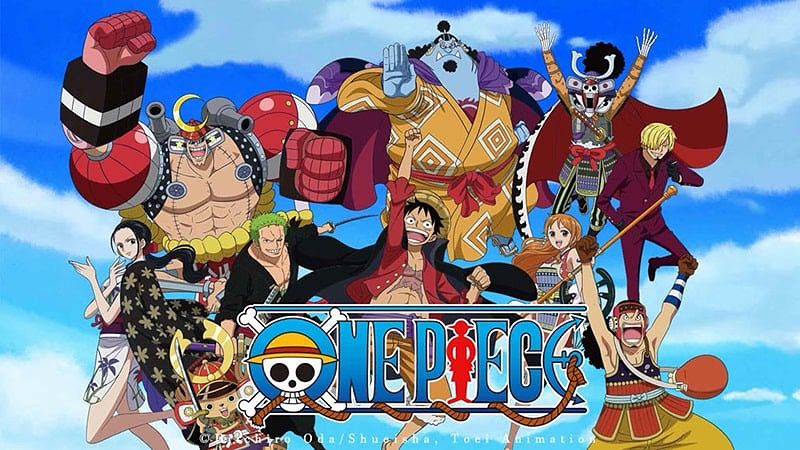 Hình ảnh minh họa cho bộ truyện One Piece, nổi bật với nhân vật Monkey D. Luffy.